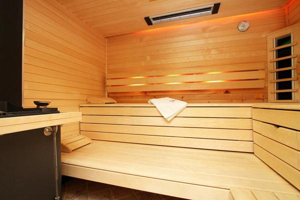 relaxen und entspannen in der Sauna