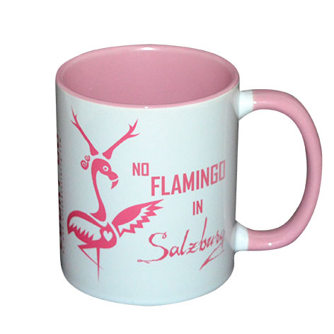 Mug No Flamingos in Salzburg