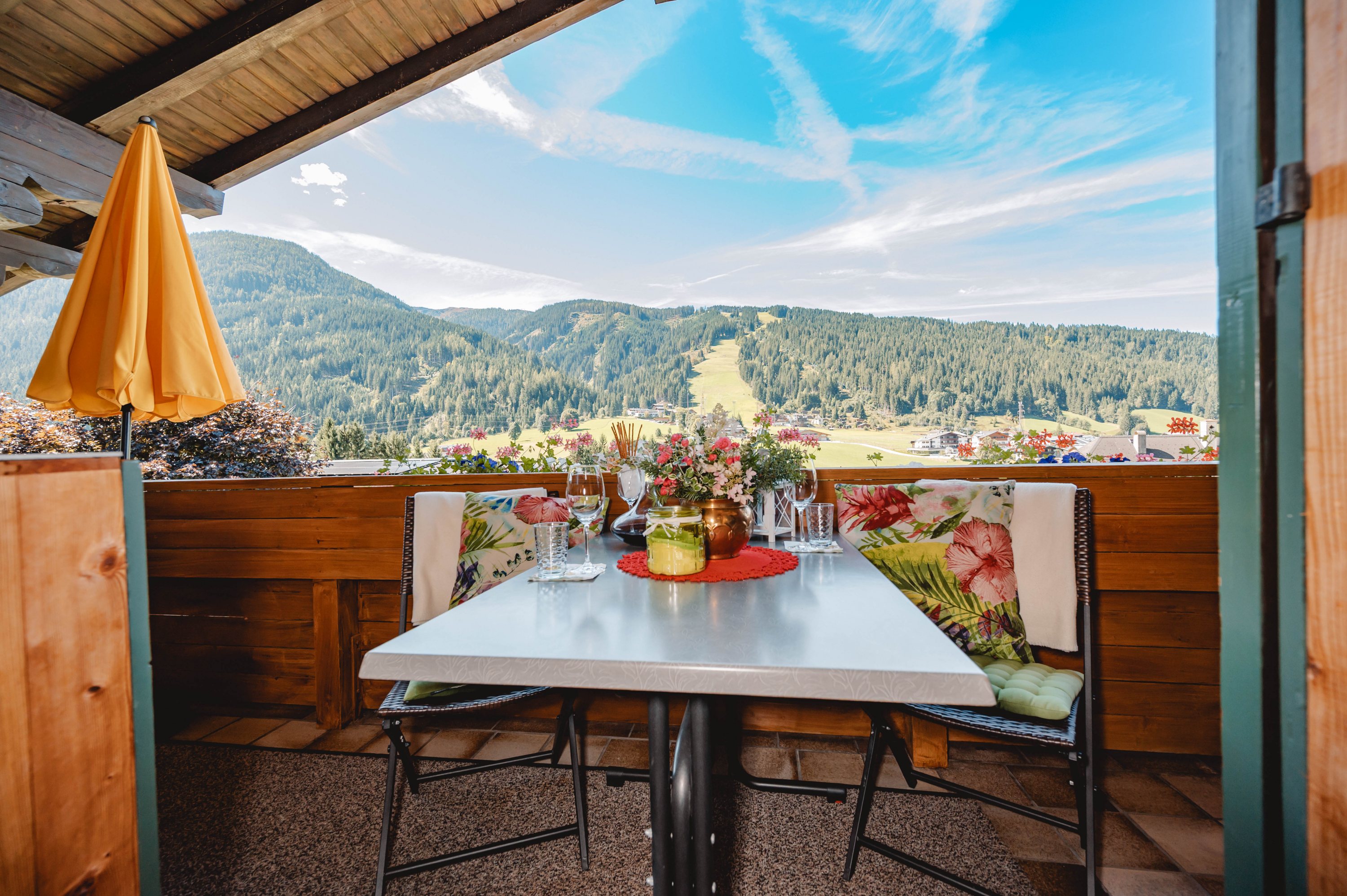 Blick v. Balkon